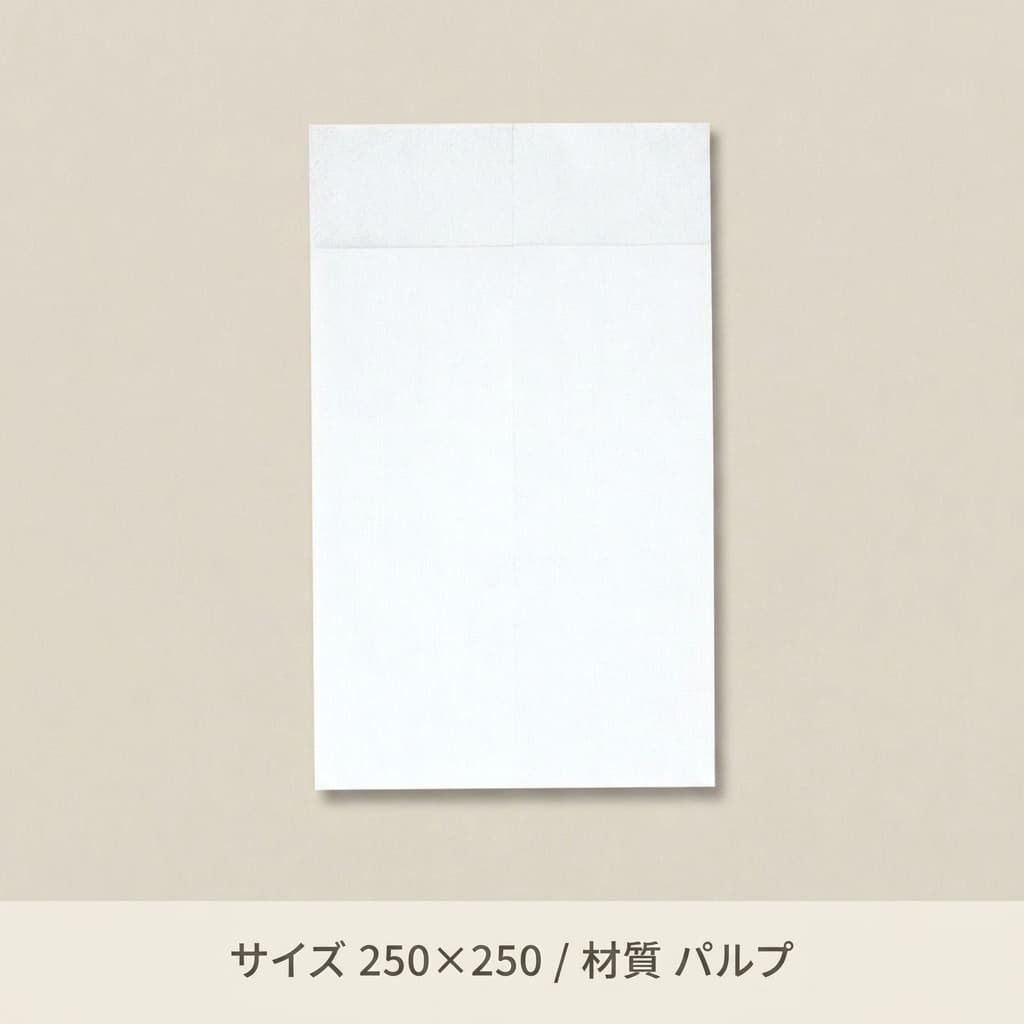 六ツ折ナフキン 白無地 (1000枚入)
